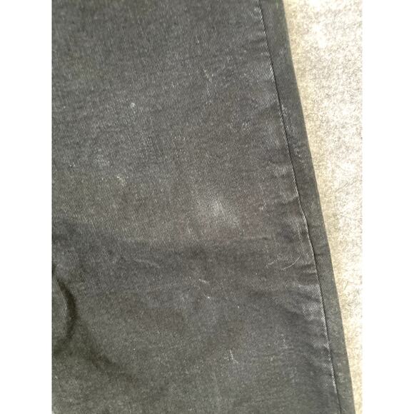 Vintage Polo Ralph Lauren Jeans Mens 40x30 black Button Fly Wide Leg Boot Cut - Picture 3 of 13